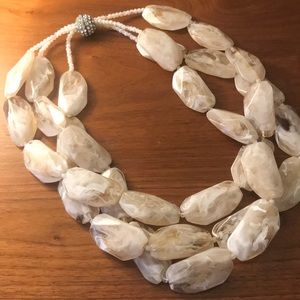 Anthropologie stone necklace